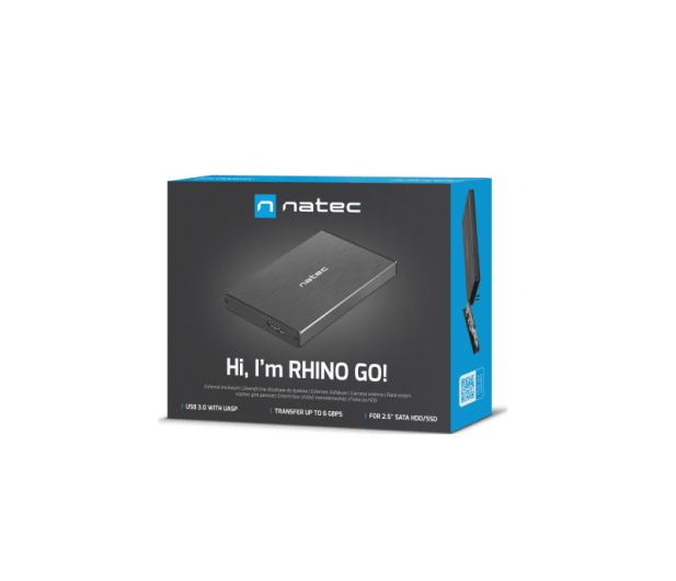 Natec RHINO GO SATA 2.5" USB 3.0 Czarna - 682345 - zdjęcie 6